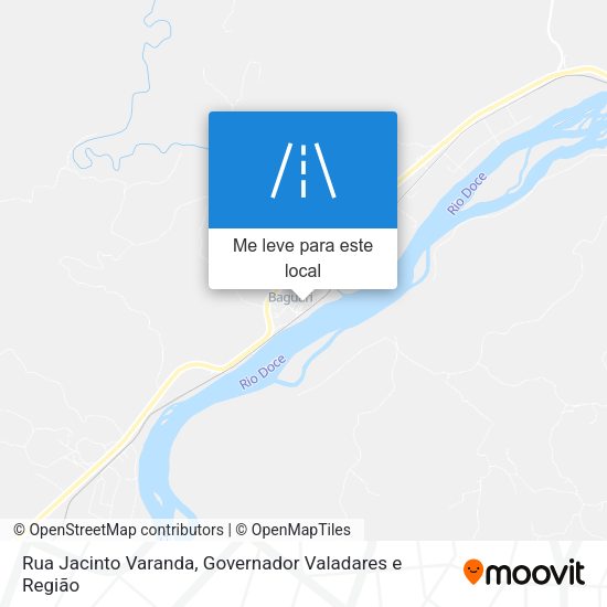 Rua Jacinto Varanda mapa