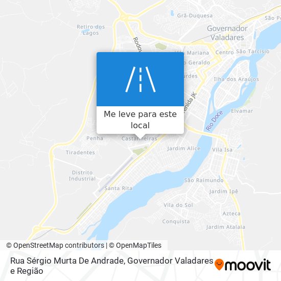 Rua Sérgio Murta De Andrade mapa