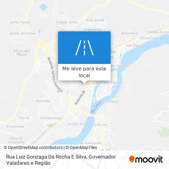 Rua Luiz Gonzaga Da Rocha E Silva mapa