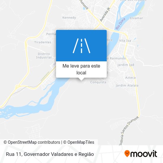 Rua 11 mapa
