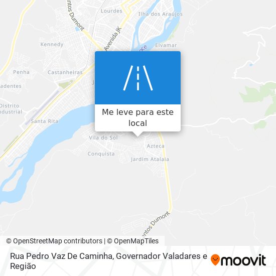 Rua Pedro Vaz De Caminha mapa