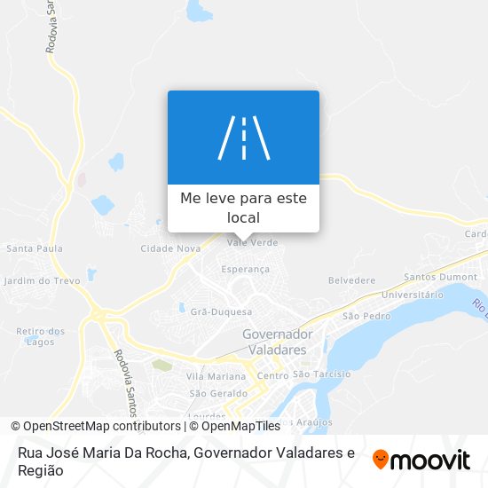 Rua José Maria Da Rocha mapa