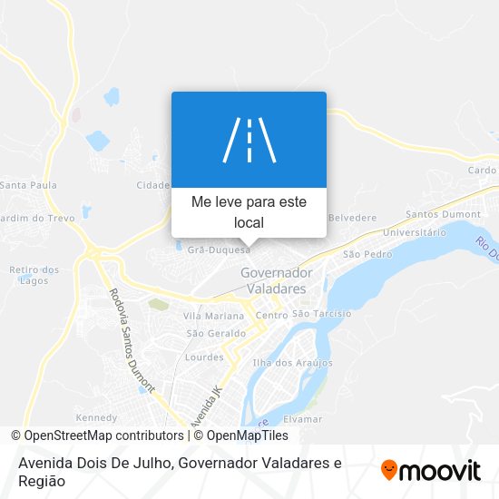 Avenida Dois De Julho mapa