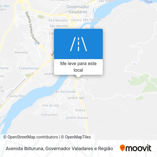 Avenida Ibituruna mapa