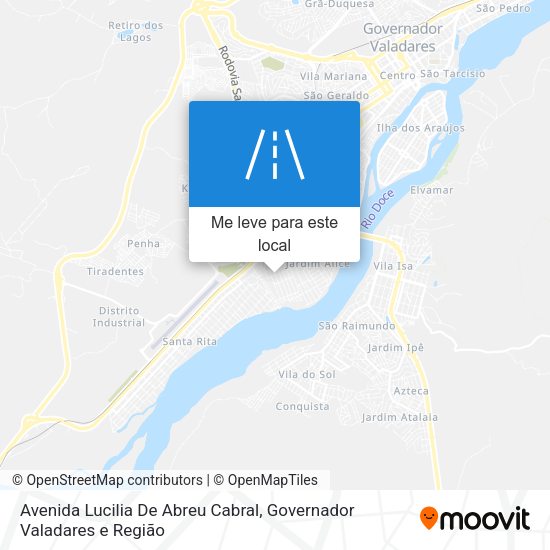 Avenida Lucilia De Abreu Cabral mapa