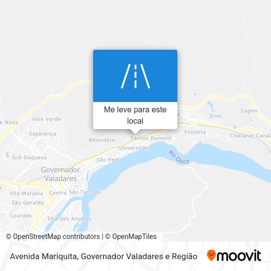 Avenida Mariquita mapa