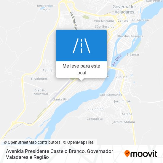 Avenida Presidente Castelo Branco mapa