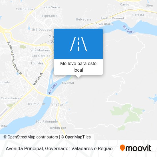Avenida Principal mapa