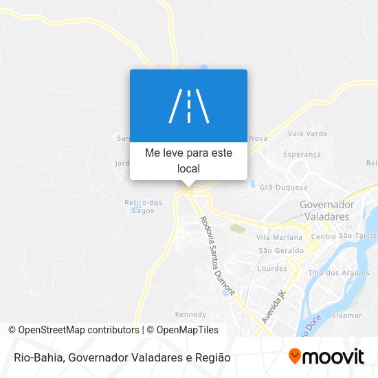 Rio-Bahia mapa