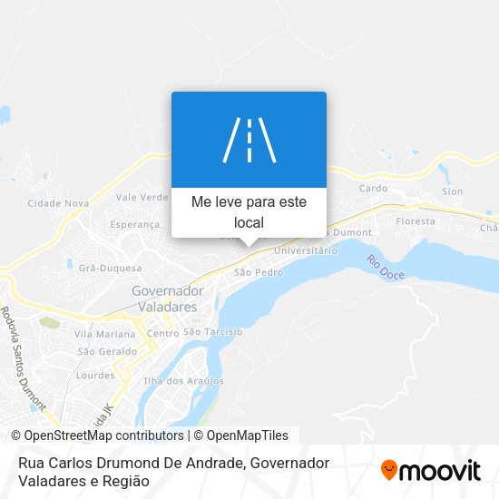 Rua Carlos Drumond De Andrade mapa