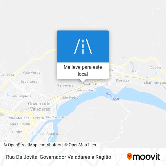 Rua Da Jovita mapa