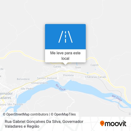 Rua Gabriel Gonçalves Da Silva mapa