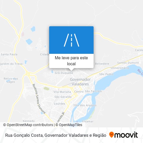 Rua Gonçalo Costa mapa