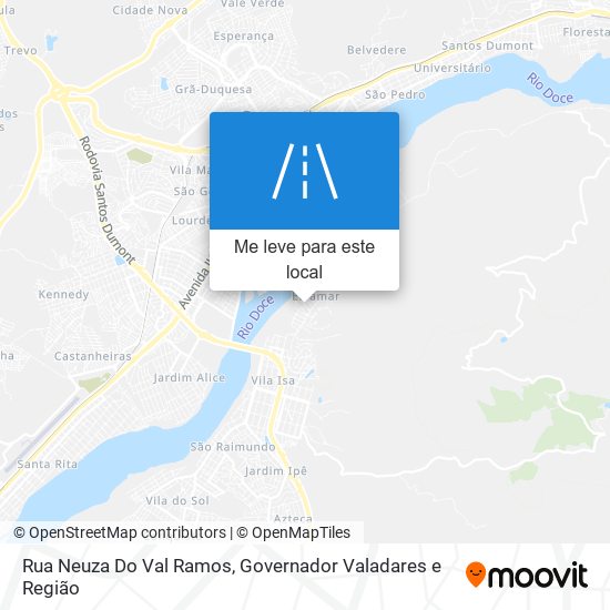 Rua Neuza Do Val Ramos mapa