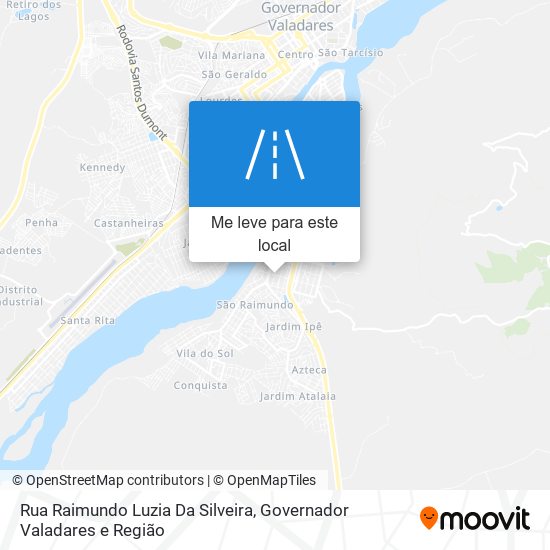 Rua Raimundo Luzia Da Silveira mapa