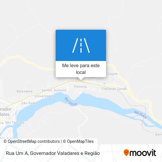 Rua Um A mapa
