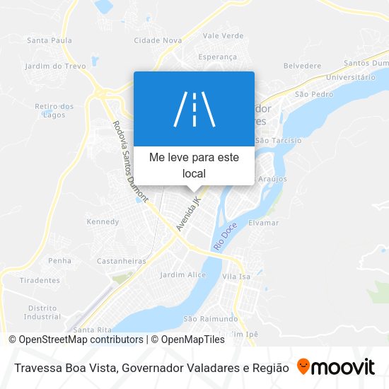 Travessa Boa Vista mapa