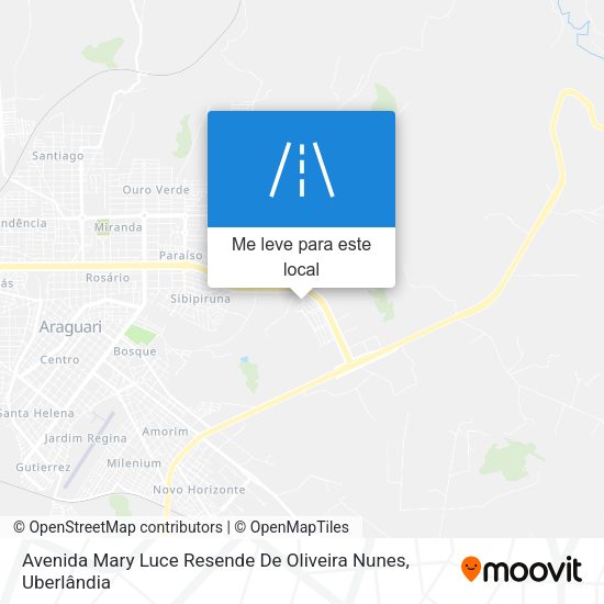Avenida Mary Luce Resende De Oliveira Nunes mapa