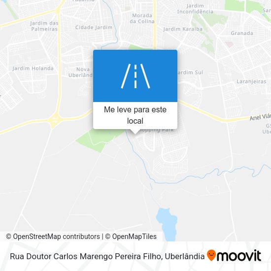 Rua Doutor Carlos Marengo Pereira Filho mapa