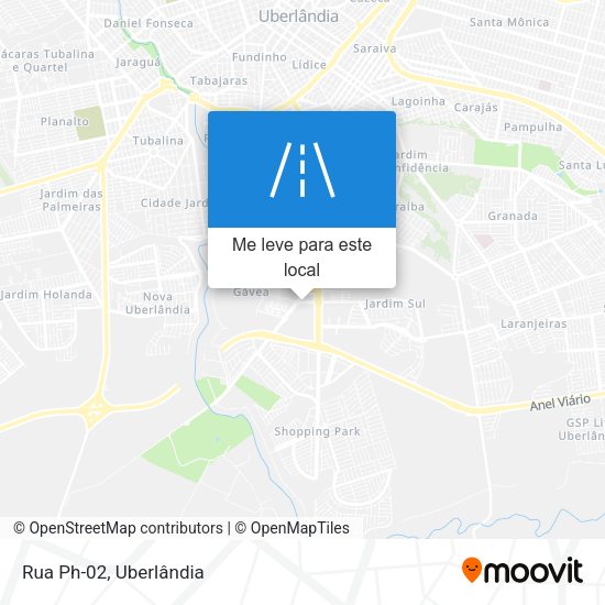 Rua Ph-02 mapa