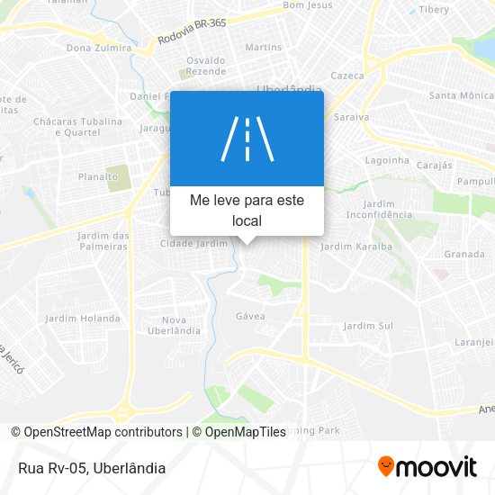 Rua Rv-05 mapa
