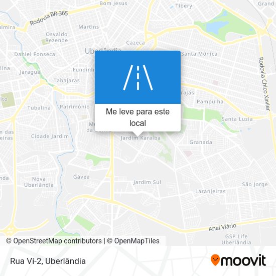 Rua Vi-2 mapa