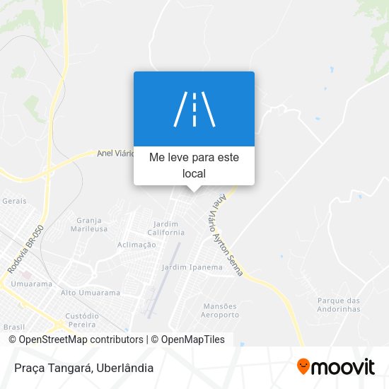 Praça Tangará mapa