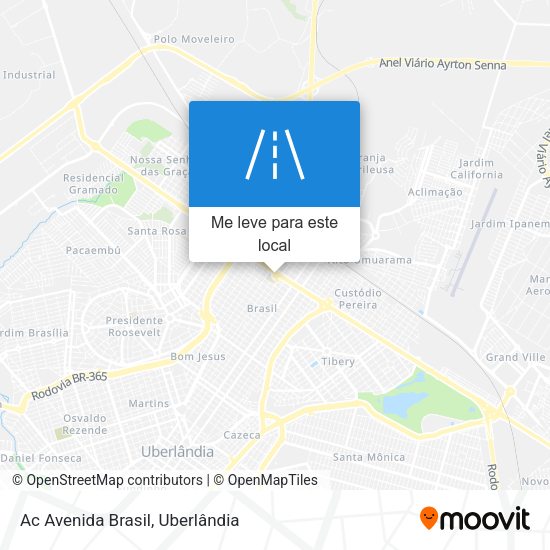 Ac Avenida Brasil mapa