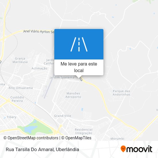 Rua Tarsila Do Amaral mapa