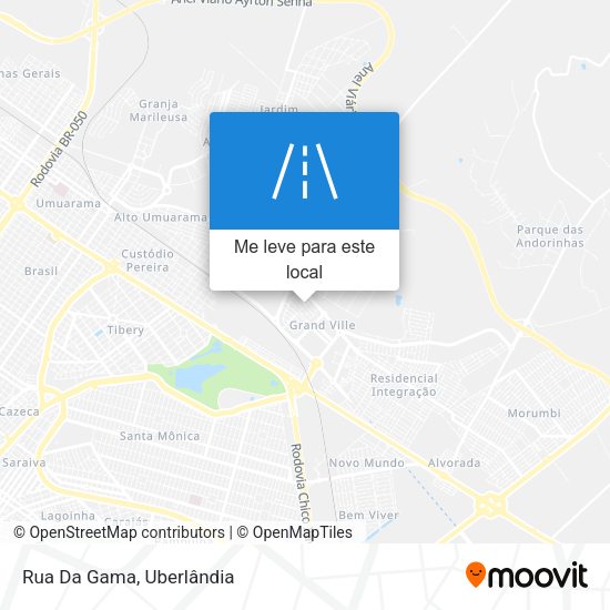 Rua Da Gama mapa