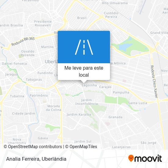Analia Ferreira mapa