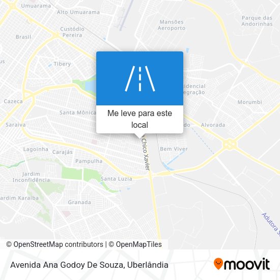 Avenida Ana Godoy De Souza mapa