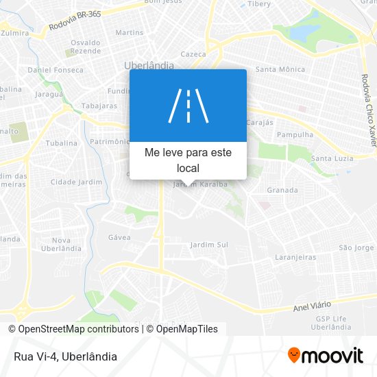 Rua Vi-4 mapa