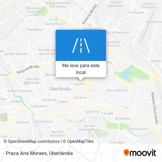 Praca Ana Moraes mapa