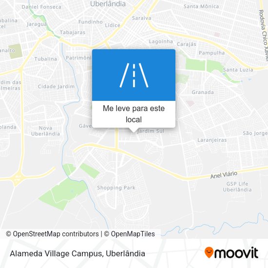 Alameda Village Campus mapa