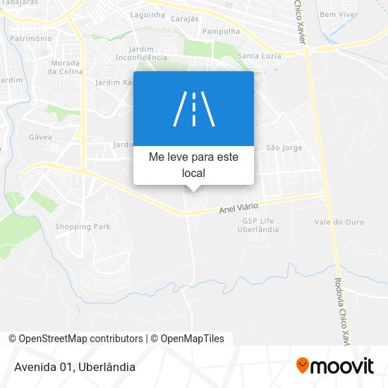 Avenida 01 mapa