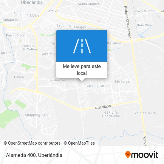 Alameda 400 mapa