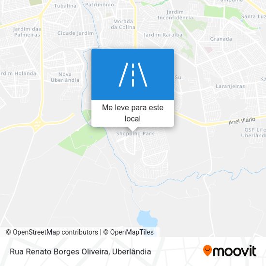 Rua Renato Borges Oliveira mapa