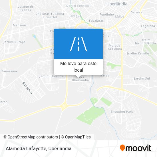 Alameda Lafayette mapa