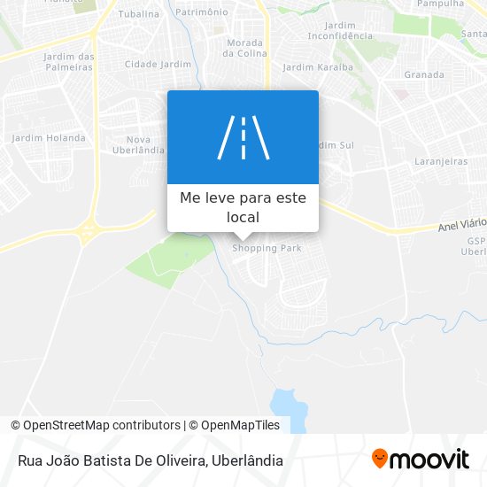 Rua João Batista De Oliveira mapa