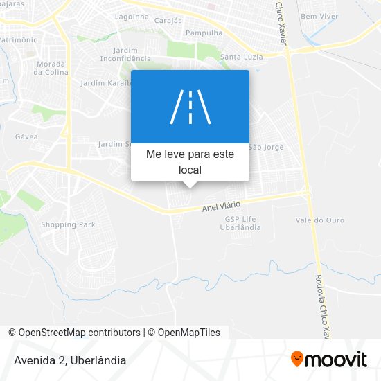 Avenida 2 mapa