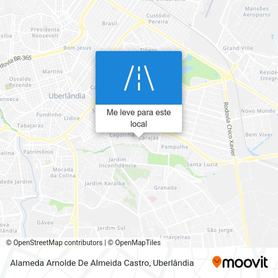 Alameda Arnolde De Almeida Castro mapa