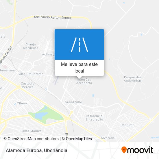 Alameda Europa mapa