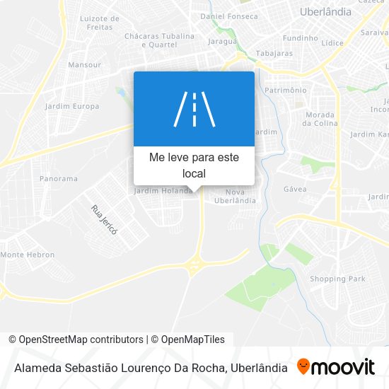 Alameda Sebastião Lourenço Da Rocha mapa