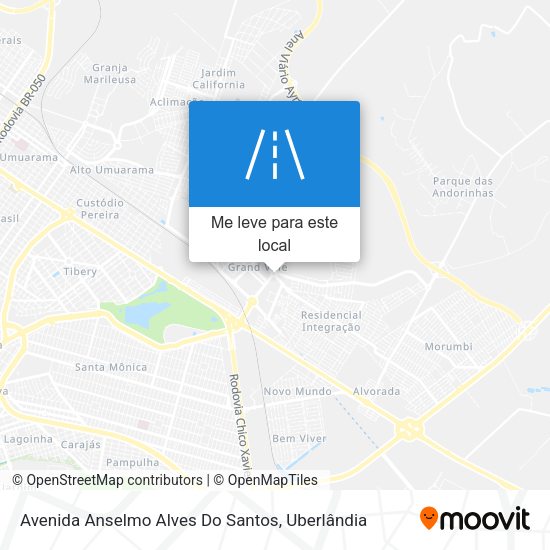 Avenida Anselmo Alves Do Santos mapa