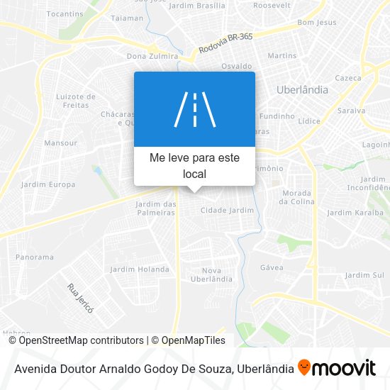 Avenida Doutor Arnaldo Godoy De Souza mapa