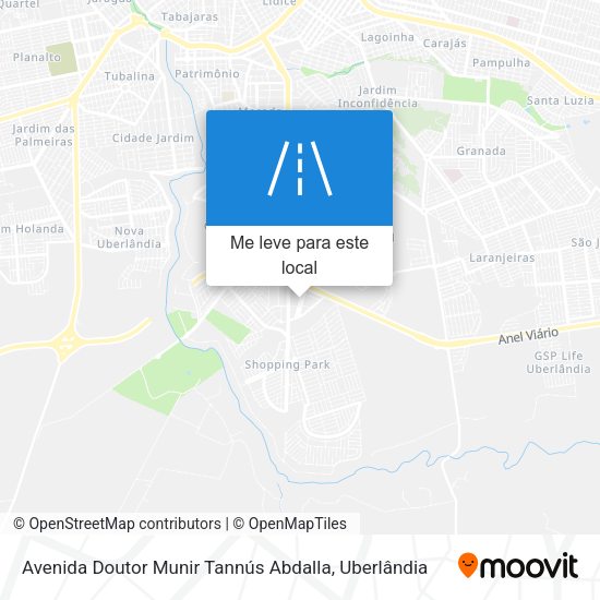 Avenida Doutor Munir Tannús Abdalla mapa