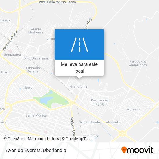 Avenida Everest mapa