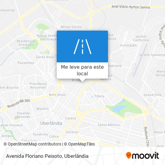 Avenida Floriano Peixoto mapa