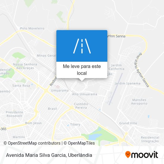 Avenida Maria Silva Garcia mapa